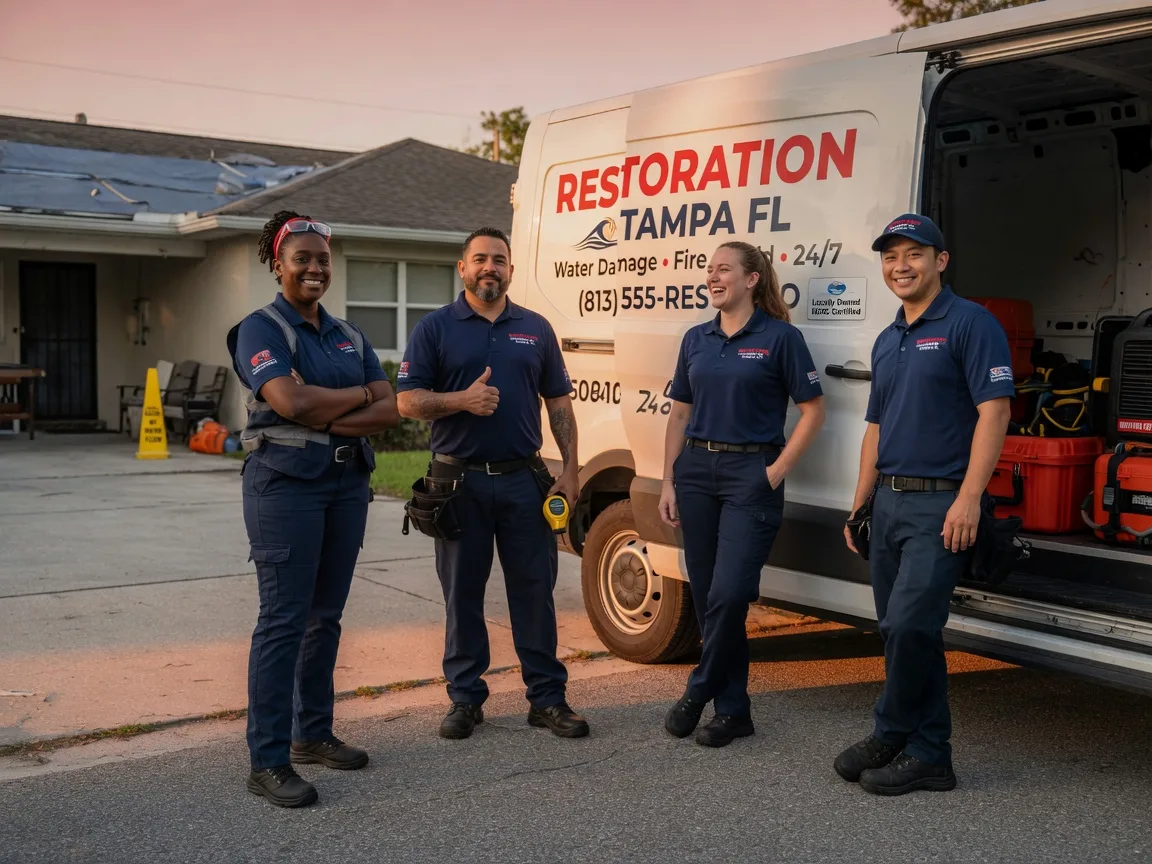 Water Damage Restoration company in Hudson, KS